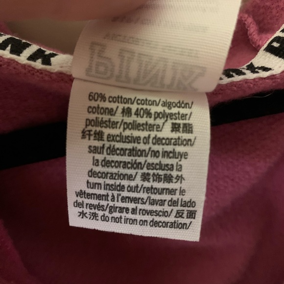 V.S. PINK PULLOVER SZ S EXCLUSIVE LTD. EDT. - Picture 11 of 15